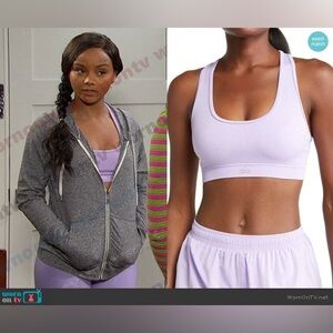 ALO Yoga Lavender Sports Bra